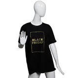 T-shirt BLACK FRIDAY coton taille M - noir / or - T-shirt opérations commerciales