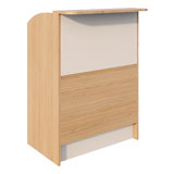 Comptoir d'accueil Vincenza - L 80 x H 112 cm - Comptoirs Easy