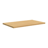 Tablette mélaminée chêne Corbridge - L 60 x P 30 cm