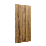 Fond mélaminé chêne Sherman - L 59,5 x P 120 cm