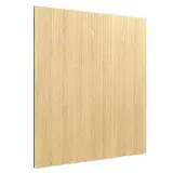 Fond mélaminé chêne Vicenza - L 99,3 x P 120 cm