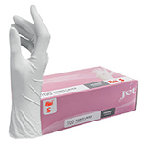 Gants latex naturel poudrés ambidextres - taille S - Gants jetables