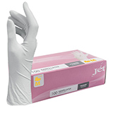 Gants latex naturel poudrés ambidextres - taille M - Gants jetables