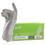 Gants vinyle naturel non poudrés ambidextres - taille S