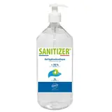 Gel hydroalcoolique - flacon avec pompe - 1 l