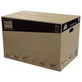 Caisse américaine carton, carton simple cannelure 40x60x40cm, paquet de 20