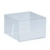 Bac de présentation en plexi - 15 x 15 x H 10 cm