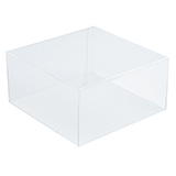 Présentoir plexiglas 30 x 30 x 15 cm - Présentoir transparent PMMA