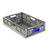 Caisse pliable en plastique - 28 L