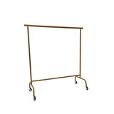 Portant droit fixe 150 x 160 cm - Or - Portants droits