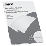 100 pochettes de plastification A3 - 100 µ - brillantes - Plastifieuses