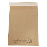 Pochettes matelassées à bulles kraft tri-couches (x50) - 15x25 cm