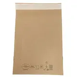 Pochettes matelassées à bulles kraft tri-couches (x50) - 15x25 cm