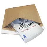 Pochettes matelassées à bulles kraft bi-couches 10x16,5cm - Paquet de 200