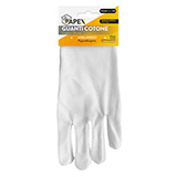 Paire de gants en coton blanc - Taille unique