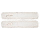 Paire de frange de rechange en coton pour balai ciseaux - Lavage sols