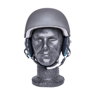 Tête de mannequin homme gris anthracite 54 cm polystyrène expansé - Têtes