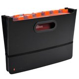 Trieur valisette extensible 24 compartiments A4 Maxi Exactive – Trieur document - Noir