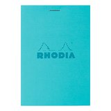 Bloc note agrafé Rhodia Reflets Pastel N°11 5/5 - 80 feuillets - 10,5 x 7,4 cm - Cahiers et blocs notes