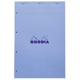 Bloc note agrafé Rhodia Reflets Pastel N°20 5/5 - 80 feuillets - 31,4 x 20,2 cm