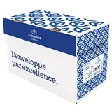 Enveloppe C5 blanche avec fenêtre La Couronne Signature 162 x 229 mm 90g – Boîte de 200