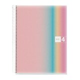 Cahier à spirale Miquelrius Aurora 5/5 - A4 - Aurora West Bay - L 21 x H 29,7 cm