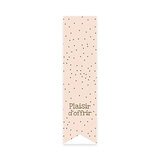 Étiquettes cadeaux adhésives ferme sac Plaisir d’Offrir pois rose/or 35 x 135 mm – Paquet de 200