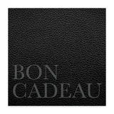 Bon cadeau cuir noir 12x12cm avec enveloppe – paquet de 12