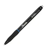 Stylo gel bleu Sharpie S-Gel pointe moyenne 0,7 mm retractable - Pack de 12