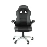 Fauteuil de bureau baquet Montecarlo type racing – Chaise gaming professionnelle - Noir