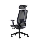 Têtière réglable résille noire pour siège de bureau Arco Claudio Bellini