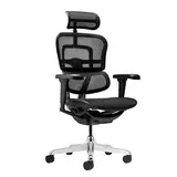 Siège de bureau ergonomique synchrone Ergohuman Ultra translation 12 zones - Noir