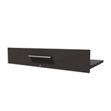 Tiroir avec serrure pour comptoir vitrine – Noir – L 105,5 x P 51 x H 20 cm - Mobilier Magasin