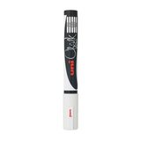 Feutre craie blanc Chalk Marker Uni Ball pointe conique fine effaçable - Marqueur craie – Lot de 4
