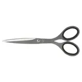 Ciseaux Ambidextre Noir & Inox SIGN Bouts Pointus 17 cm