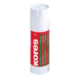Bâton de colle blanche sans solvant Kores 40g - Colle stick – Lot de 2