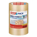 Ruban adhésif PVC transparent Tesa 66m x 50mm 52µ – Rouleau adhésif d'emballage - Lot de 3