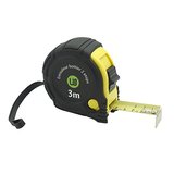 Mètre ruban 3 mètres bi-matière Wonday noir/jaune