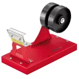 Dévidoir Lourd Industriel 2 Rouleaux Métal Rouge/Noir