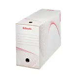 Boîtes d'archives Esselte Boxy 150 mm blanc – Paquet de 25