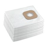 Sac aspirateur Karcher non tissé, blanc, x10 – Compatible T 10/1 et T 15/1