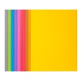 Chemise dossier 24x32cm 210g Rock's Exacompta - 10 couleurs vives - 210g - Paquet de 50