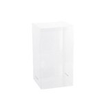 Boîte œuf de Pâques transparente 15 x 15 x 25 cm - Boîte Pâques - Paquet de 10