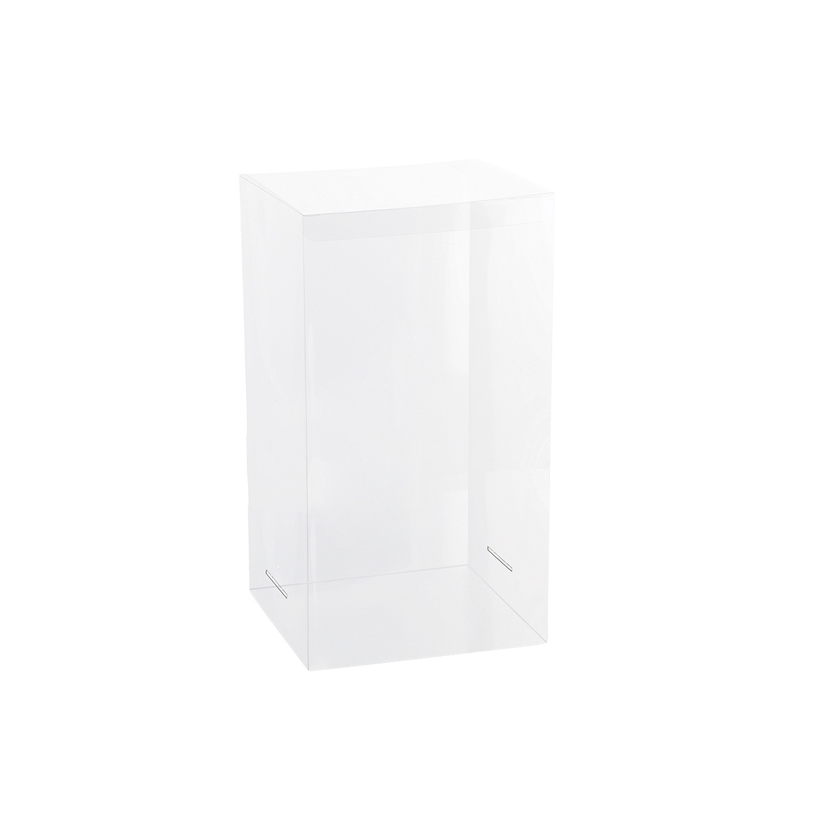 Boîte œuf de Pâques transparente 15 x 15 x 25 cm - Boîte Pâques - Paquet de 10