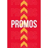 Affiche PROMOS rouge/jaune 80 x 115 cm – papier ½ mat 190g - Affichage vitrine