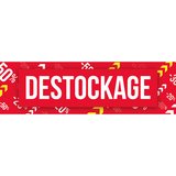 Affiche DESTOCKAGE 84 x 25 cm, papier ½ mat 170g - Banderole Destockage
