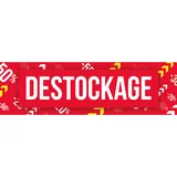 Affiche DESTOCKAGE 84 x 25 cm, papier ½ mat 170g - Banderole Destockage