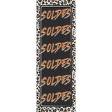 Affiche SOLDES léopard 40 x 115 cm papier ½ mat 170g - pour vitrines et corners de soldes mode