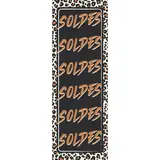 Affiche SOLDES léopard 40 x 115 cm papier ½ mat 170g - pour vitrines et corners de soldes mode