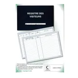 Registre des visiteurs A4 paysage 96 pages 816 entrées Elve